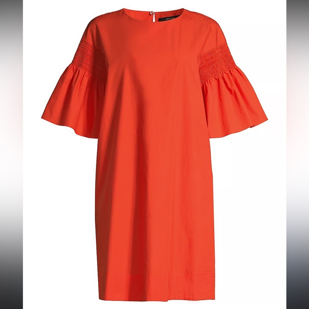 MaxMara Orange Mini Dress
